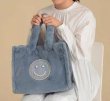 画像7: Smile Bijou & Pearl fur tote shoulder bag hand bag　スマイルビジュー＆パールファートートショルダーバッグ (7)