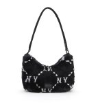 画像4: MLB NY armpit fur tote shoulder bag hand bag　MLB NYアンダーアームファートートショルダーバッグ (4)