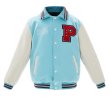 画像3: daisy embroidery high street jacket baseball uniform jacket blouson　ユニセッ クス男女兼用デイジーフラワー刺繍ジャケットスタジアムジャンパー スタジャン ジャケットブルゾン (3)