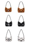 画像7: MLB NY armpit fur tote shoulder bag hand bag　MLB NYアンダーアームファートートショルダーバッグ (7)
