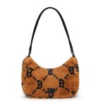 画像5: MLB NY armpit fur tote shoulder bag hand bag　MLB NYアンダーアームファートートショルダーバッグ (5)