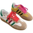 画像7: Women's Colorful line lace-up sneakers　カラフルラインレースアップスニーカー (7)