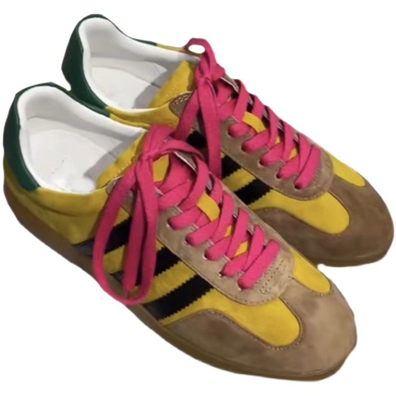 画像8: Women's Colorful line lace-up sneakers　カラフルラインレースアップスニーカー (8)