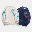 画像3: heart fleece pullover Long sleeve  Trainer  男女兼用 ユニセックス ハートフリースプルオーバジャケット トレーナー (3)