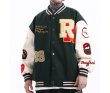 画像8: hip-hop oversize 89 bomb baseball uniform jacket blouson　ユニセッ クス男女兼用89カラフルエンブレム刺繍ベースボールカレッジジャケットスタジアムジャンパー スタジャン ジャケットブルゾン (8)