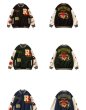 画像7: hip-hop oversize 89 bomb baseball uniform jacket blouson　ユニセッ クス男女兼用89カラフルエンブレム刺繍ベースボールカレッジジャケットスタジアムジャンパー スタジャン ジャケットブルゾン (7)