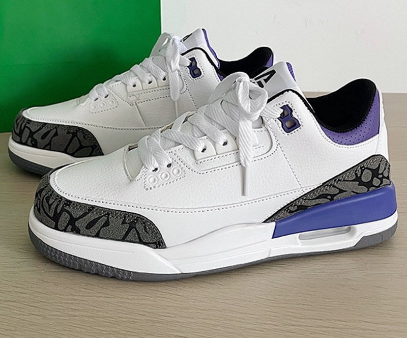 画像4: air cushion leather bicolor  LACE-UP SNEAKERS  shoes  ユニセックス男女兼用エアークッションレザーレースアップスニーカー カジュアル シューズ (4)