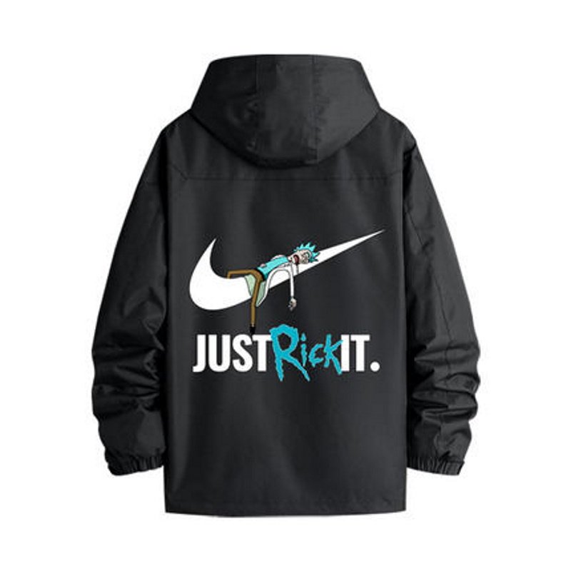 画像14: Rick and Morty windbreaker jacket blouson ユニセッ クス男女兼用Rick and Mortyリック・アンド・モーティウインドブレーカーブルゾンジャケットスタジアムジャンパー スタジャン ジャケットブルゾン (14)