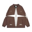 画像3: star zip up embroidery baseball uniform jacket blouson　ユニセッ クス男女兼用スター刺繍ジップアップベースボールカレッジジャケットスタジアムジャンパー スタジャン ジャケットブルゾン (3)