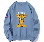 画像1: NASA x Garfield printed pullover Long sleeve  Trainer  男女兼用 ユニセックス ナサ× ガーフィールドプリントプルオーバトレーナー (1)