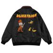 画像6: Bugs Bunny & Looney Tunes Friends Zip-up Jacket baseball uniform jacket blouson ユニセックス男女兼用 バックスバニー ＆ ルーニーテューンズ 仲間 刺繍 スタジャン ジャケットブルゾン (6)