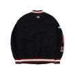 画像3: 22 Men's MLB NY woolen baseball uniform jacket blouson black　ユニセックス　男女兼用スタジアムジャンパー ジャケットブルゾン (3)