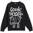 画像1: sheep print sweater　 男女兼用 ユニセックス羊シーププリントセーター プルオーバニット (1)