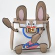 画像2: Bugs Bunny  Tote Bag with Cheese Strap ラビット うさぎ  チーズショルダーストラップ付 トートバッグ  (2)