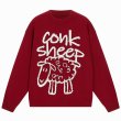 画像3: sheep print sweater　 男女兼用 ユニセックス羊シーププリントセーター プルオーバニット (3)