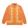 画像2: Star Braid & Back Baroque Logo Zipper Cardigan Sweater jacket blouson　ユニセッ クス男女兼用スター編み込み＆バックバロックロゴジッパーカーディガンセーター ジャケット (2)