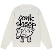 画像2: sheep print sweater　 男女兼用 ユニセックス羊シーププリントセーター プルオーバニット (2)