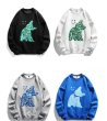 画像5: Smile & dog print pullover Long sleeve  Trainer  男女兼用 ユニセックス スマイル＆ドッグプリントプルオーバトレーナー (5)