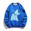 画像4: Smile & dog print pullover Long sleeve  Trainer  男女兼用 ユニセックス スマイル＆ドッグプリントプルオーバトレーナー (4)