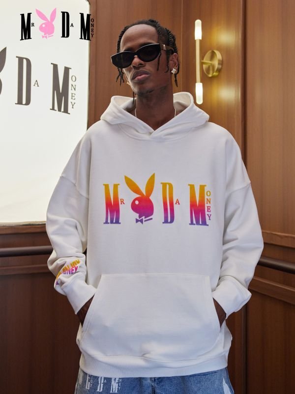 画像8: 22FW M.E.D.M MEDM Playboy Part.2 hoodie sweatshirt ユニセックス 男女兼用 プレイボーイ コラボ  ロゴ スウェット フーディー パーカー  MR. ENJOY DA MONEY ミスターエンジョイダマネー (8)