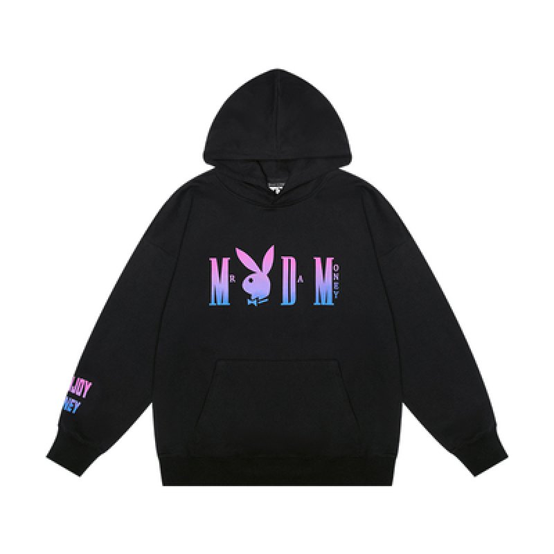 画像1: 22FW M.E.D.M MEDM Playboy Part.2 hoodie sweatshirt ユニセックス 男女兼用 プレイボーイ コラボ  ロゴ スウェット フーディー パーカー  MR. ENJOY DA MONEY ミスターエンジョイダマネー (1)