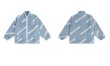 画像15: logo illustration zip up fleece jacket blouson  ユニセックス 男女兼用ロゴスタンドカラージップアップフリース ジャケットブルゾンスタジアムジャンパー ジャケット  スタジャン (15)