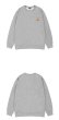 画像6: One point bear round neck sweatshirt　 ユニセックス 男女兼用 ワンポイントクマウェット トレーナー  (6)