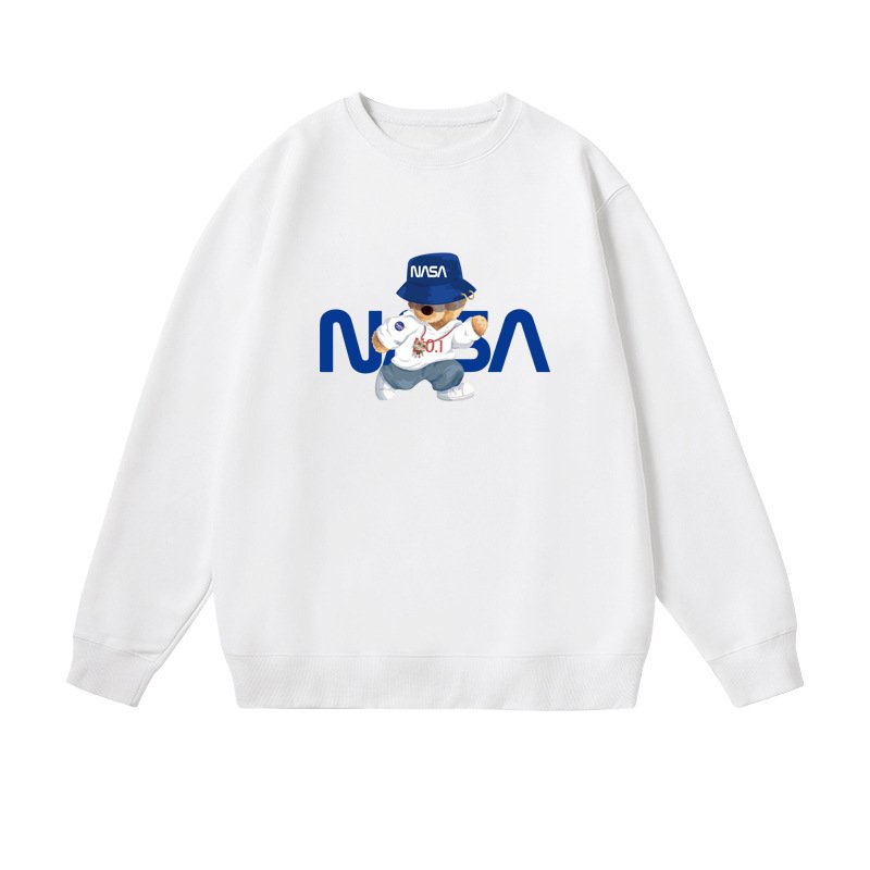 画像3: NASAx start dash bearsweatshirt ユニセックス 男女兼用  NASAナサ×スタートダッシュベアスウェット トレーナー  (3)