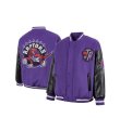 画像1: Men's Vintage Toronto Raptors basketball uniform jacket varsity letterman jacket Stadium jumper 男性用 メンズ バスケットボール ユニセックス ベースボール ジャンバー スタジャン (1)