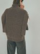 画像4: high neck design vest sweater　ハイネックデザインベストセーター  ニット (4)