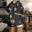 画像2: Tom & Jerry Hip hop Hoody Sweatshirt for Men and Women long-sleeved Hoodie 　トム＆ジェリー トムとジェリースウェッフーディパーカー男女兼用　ユニセックス (2)