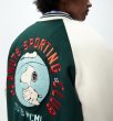 画像6: snoopy embroidery jacket embroidery baseball uniform jacket blouson　ユニセッ クス男女兼用スヌーピー刺繍ジャケットスタジアムジャンパー スタジャン ジャケットブルゾン (6)