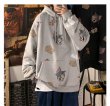 画像3: Tom & Jerry Hip hop Hoody Sweatshirt for Men and Women long-sleeved Hoodie 　トム＆ジェリー トムとジェリースウェッフーディパーカー男女兼用　ユニセックス (3)