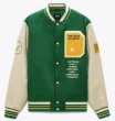 画像2: surfer embroidery jacket embroidery baseball uniform jacket blouson　ユニセッ クス男女兼用サーファー刺繍ジャケットスタジアムジャンパー スタジャン ジャケットブルゾン (2)