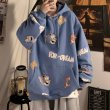 画像4: Tom & Jerry Hip hop Hoody Sweatshirt for Men and Women long-sleeved Hoodie 　トム＆ジェリー トムとジェリースウェッフーディパーカー男女兼用　ユニセックス (4)