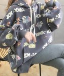 画像4: 22 Tom & Jerry Hip hop Hoody Sweatshirt for Men and Women long-sleeved Hoodie トム＆ジェリー トムとジェリースウェッフーディパーカー男女兼用　ユニセックス (4)