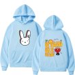 画像17: bad bunny hoodie sweater  ユニセックス 男女兼用 バッドラビット ウサギプリント フーディスウェットパーカー (17)