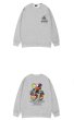 画像3: pop bear teddy bear print sweatshirt ユニセックス 男女兼用 ポップベア熊プリントスウェット トレーナープルオーバ  (3)