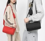 画像9: Square message shoulder bag with small bag hand bag　男女兼用小バッグ付きメッセンジャーショルダーバッグ (9)