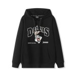 画像3: Unisex DALLAS Bugs Bunny Print Hoodiesweater Pullover　 ユニセックス 男女兼用バックスバニープリントフーディー パーカー (3)