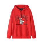 画像6: Unisex DALLAS Bugs Bunny Print Hoodiesweater Pullover　 ユニセックス 男女兼用バックスバニープリントフーディー パーカー (6)
