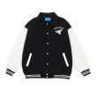 画像4: pigeon embroidery embroidery baseball uniform jacket blouson　ユニセッ クス男女兼用ピジョン鳩刺繍ジャケットスタジアムジャンパー スタジャン ジャケットブルゾン (4)