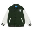 画像5: pigeon embroidery embroidery baseball uniform jacket blouson　ユニセッ クス男女兼用ピジョン鳩刺繍ジャケットスタジアムジャンパー スタジャン ジャケットブルゾン (5)