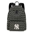 画像1: mlb monogram backpack rucksack bag　男女兼用MLB NYモノグラムバックパック リュックメッセンジャーショルダーバッグ (1)