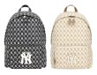 画像3: mlb monogram backpack rucksack bag　男女兼用MLB NYモノグラムバックパック リュックメッセンジャーショルダーバッグ (3)