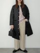 画像7:  Padded down quilted long coat　 中綿ダウンキルティングロングコートジャケット  (7)