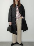 画像7:  Padded down quilted long coat　 中綿ダウンキルティングロングコートジャケット  (7)