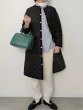 画像8:  Padded down quilted long coat　 中綿ダウンキルティングロングコートジャケット  (8)