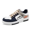 画像7:  Men's paint LACE-UP LEATHER  SNEAKERS  shoes 　ユニセックス男女兼用ペイントレースアップレザースニーカー カジュアル シューズ (7)