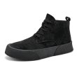 画像3: Men's leather high-top lace-updesert boots sneakers 　ユニセックス男女兼用レザームハイカットレースアップデザートブーツマーティンブーツ (3)